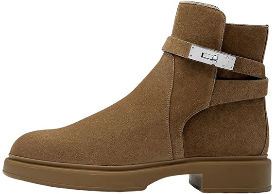 HERMES Veo Suede Bootie 'Brown' H212862Z-HA3 Buy HERMES Veo Suede Bootie 'Brown' H212862Z-HA3