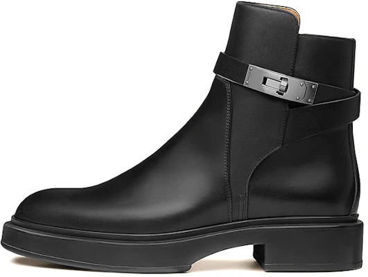 HERMES Veo Veau Short Boots 'Black' H192081Z-R23 Buy HERMES Veo Veau Short Boots 'Black' H192081Z-R23