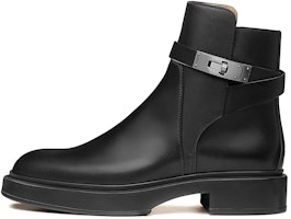 HERMES Veo Veau Short Boots 'Black' H192081Z-R23 HERMES Veo Veau Short Boots 'Black' H192081Z-R23