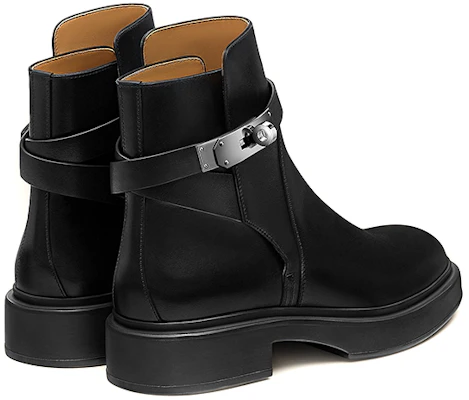HERMES Veo Veau Short Boots 'Black' H192081Z-R23 Purchase HERMES Veo Veau Short Boots 'Black' H192081Z-R23