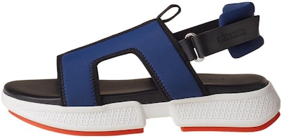 HERMES Woven Fabric Sandal 'Blue Black' H231752Z-HI3 HERMES Woven Fabric Sandal 'Blue Black' H231752Z-HI3
