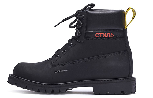 Heron Preston 'Crane' Martin Boots 'Black' HMIA001F18700048