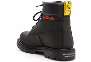 Lookbook Heron Preston 'Crane' Martin But Hitam HMIA001F18700048