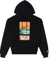 Heron Preston Animal Print Black Pullover Hoodie for Men HMBB017SJER0061020 Heron Preston Animal Print Black Pullover Hoodie for Men HMBB017SJER0061020