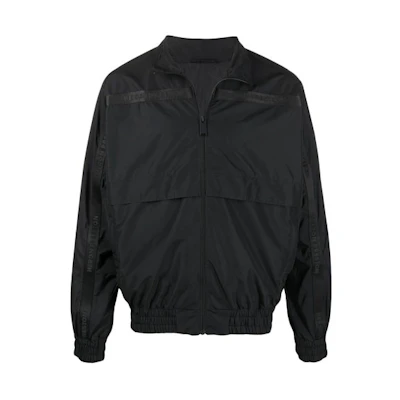 Heron Preston Applique Solid Color Zip Jacket Men’s Black HMEB011S21FAB0021001