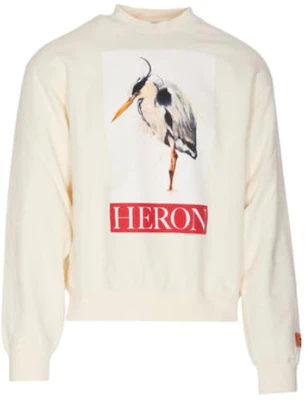 Heron Preston Beige Crewneck Printed Long Sleeve Sweatshirt () HMBA020F23JER0040425 Buy Heron Preston Beige Crewneck Printed Long Sleeve Sweatshirt () HMBA020F23JER0040425