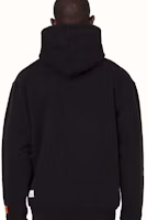 Shop Heron Preston 黑色鶴印花連帽衫 HMBB011F20JER0021020