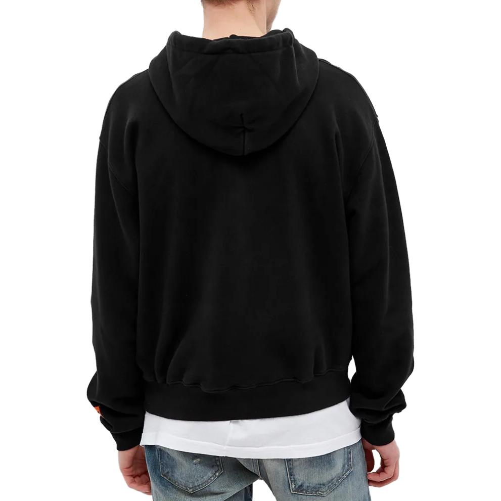 Shop HERON PRESTON Hoodie Hitam Pria dengan Grafik Cetak Hewan. HMBB017S21JER0031040BLACK