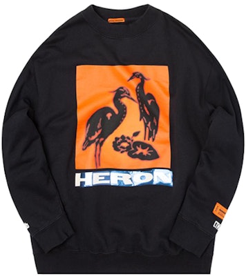 ヘロンプレストン ブラック ユニセックス 長袖 スウェットシャツ HMBA003F198080030488 Order ヘロンプレストン ブラック ユニセックス 長袖 スウェットシャツ HMBA003F198080030488