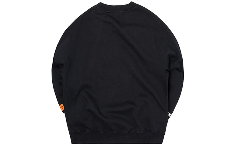 Lookbook ヘロンプレストン ブラック ユニセックス 長袖 スウェットシャツ HMBA003F198080030488