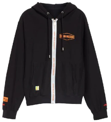 Sudadera Negra con Cierre y Gráficos de Letras para Hombre Heron Preston HMBE001S196330441109 Buy Sudadera Negra con Cierre y Gráficos de Letras para Hombre Heron Preston HMBE001S196330441109