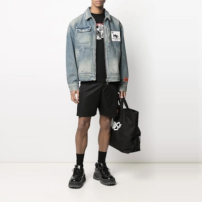 헤론 프레스톤 블루 로고 패치 워싱 데님 재킷 ZIP HMEA052R21DEN0014000 Purchase 헤론 프레스톤 블루 로고 패치 워싱 데님 재킷 ZIP HMEA052R21DEN0014000