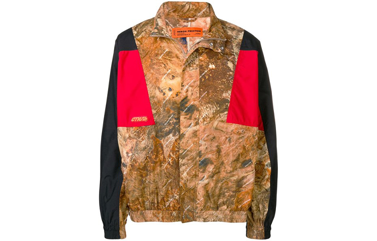 Heron Preston Camo Printed Jacket HMEA026S197410138888