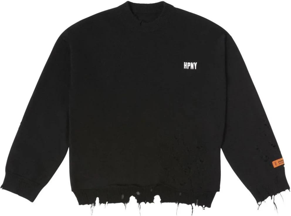 heron-preston-crewneck-pullover-loose-fit-sweatshirt-black-mens-hmhe-011-f23-kni-0011001