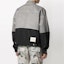 Details for Chaqueta Denim Patchwork de Moda HERON PRESTON Gris/Negra. HMYE009R21DEN0016000