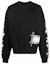 Buy HERON PRESTON FW21 Sweater Hitam Lengan Panjang Pria dengan Desain Grafis. HMBA016F21JER0051001