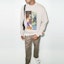 Lookbook Sudadera Heron Preston FW21 Split Heron Crewneck Hombre Off-White. HMBA018F21JER0010822