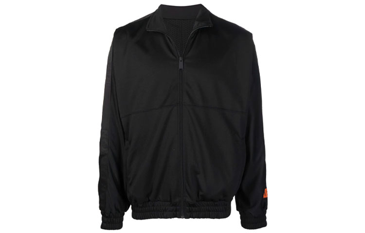Heron Preston FW21 Zip-Up Jacket Black Menswear HMBD004F21JER0011010