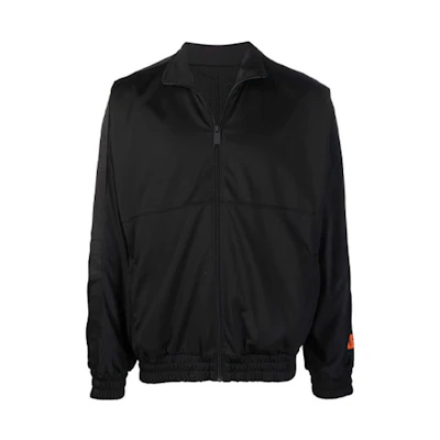 Heron Preston FW21 Zip-Up Jacket Black Menswear HMBD004F21JER0011010