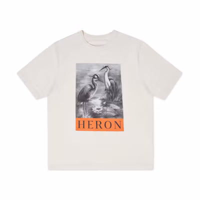 HERON PRESTON FW22 Animal Print Logo Graphic T-Shirt Men’s HMAA032C99JER0030110