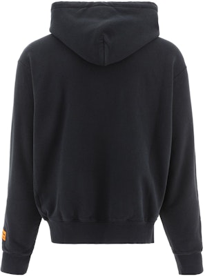 HERON PRESTON FW22 Hoodie Hitam Oversized dengan Letter Print Casual. HMBB024C99JER0021001 Lookbook HERON PRESTON FW22 Hoodie Hitam Oversized dengan Letter Print Casual. HMBB024C99JER0021001