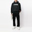 Shop HERON PRESTON FW22 Hoodie Hitam Oversized dengan Letter Print Casual. HMBB024C99JER0021001