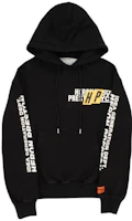 Heron Preston FW22 Letter Print Drawstring Hoodie Black HMBB024F22JER0101001 Heron Preston FW22 Letter Print Drawstring Hoodie Black HMBB024F22JER0101001