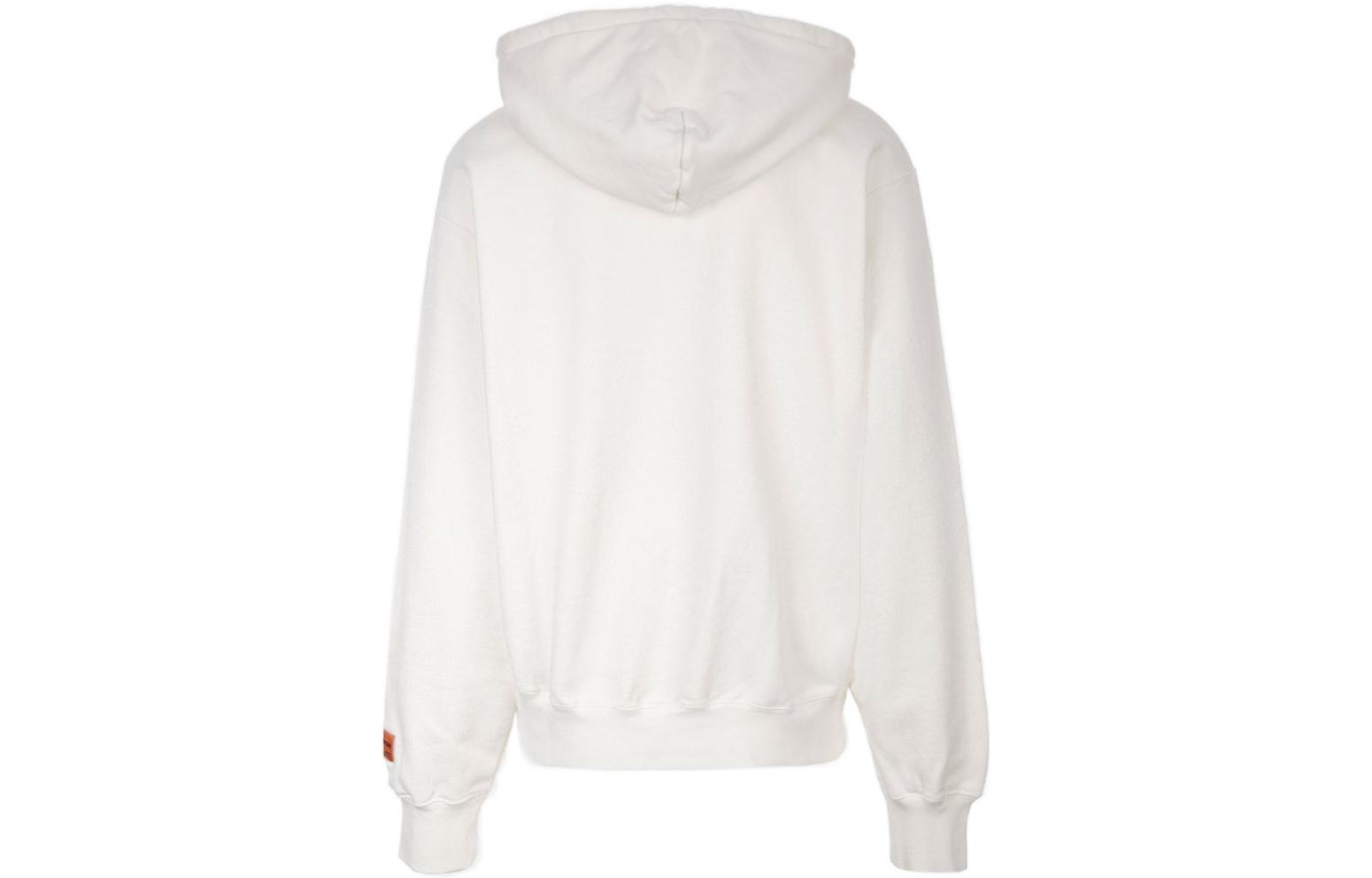 Lookbook Heron Preston FW22 Hoodie Lengan Panjang Cetak Huruf Beige Sweater. HMBB024C99JER0030110