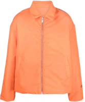 Heron Preston FW22 Logo Tape Zip-Up Jacket Light Orange HMEA081F22FAB0032000 Heron Preston FW22 Logo Tape Zip-Up Jacket Light Orange HMEA081F22FAB0032000
