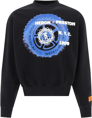 Heron Preston FW22 字母印花黑色套頭長袖運動衫 HMBA020F22JER0021040 Buy Heron Preston FW22 字母印花黑色套頭長袖運動衫 HMBA020F22JER0021040
