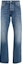 Order HERON PRESTON FW22 Straight Fit Logo Denim Jeans Blue HMYA010F22DEN0024000