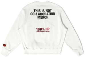 Heron Preston FW22 White Letter Print Crewneck Casual Sweatshirt Men HMBA020S23JER0070110 Heron Preston FW22 White Letter Print Crewneck Casual Sweatshirt Men HMBA020S23JER0070110