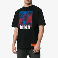 Lookbook HERON PRESTON 鷺鳥圖案男女短袖T恤 HMAA001S196320381088