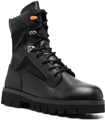 Bottes en Cuir à Lacets Heron Preston ''Noir'' HMIE002F22LEA0011010 Order Bottes en Cuir à Lacets Heron Preston ''Noir'' HMIE002F22LEA0011010