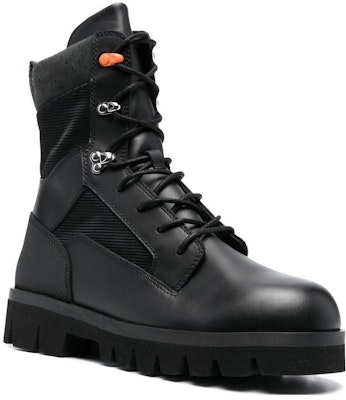 Heron Preston Lace-Up Leather Boots 'Black' HMIE002F22LEA0011010 Order Heron Preston Lace-Up Leather Boots 'Black' HMIE002F22LEA0011010
