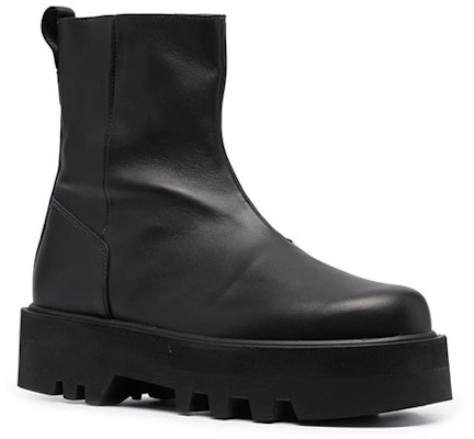 Heron Preston Leather Ankle Boot 'Black' HMID001F21LEA0011010 Order Heron Preston Leather Ankle Boot 'Black' HMID001F21LEA0011010
