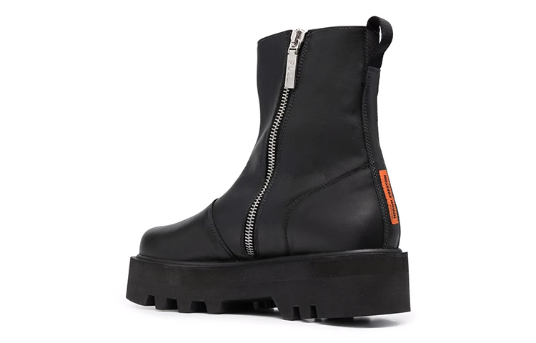 Lookbook Heron Preston Lederstiefelette ''Schwarz'' HMID001F21LEA0011010