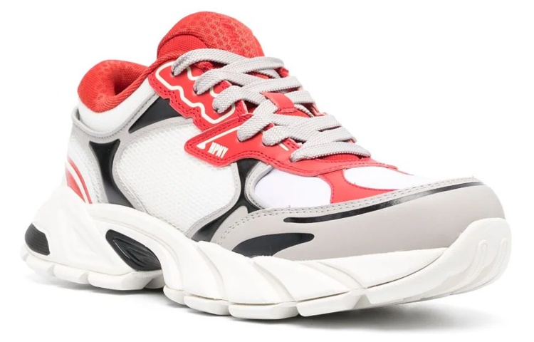 Order Heron Preston Retro Basse Cuir ''Blanc Orange'' HMIA027S23FAB0020120