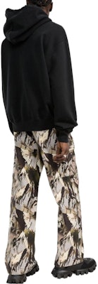 HERON PRESTON Logo Print Hoodie Black HMBB017S22JER0071055 Shop HERON PRESTON Logo Print Hoodie Black HMBB017S22JER0071055