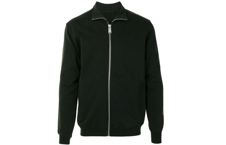 Heron Preston Logo Tape Jacket Black HMBD003F20JER001-1000