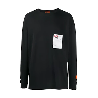 HERON PRESTON Loose-Fit Long-Sleeve Sports Base Layer Shirt HMAB005F196000090488