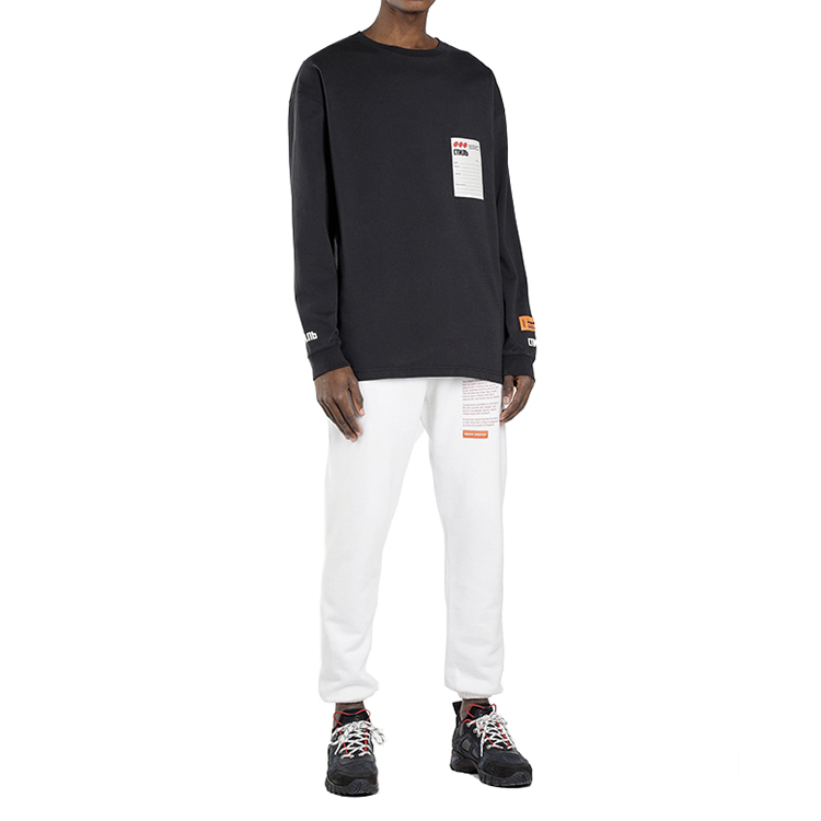 Details for 헤론 프레스톤 루즈핏 긴팔 스포츠 베이스 레이어 셔츠 HMAB005F196000090488