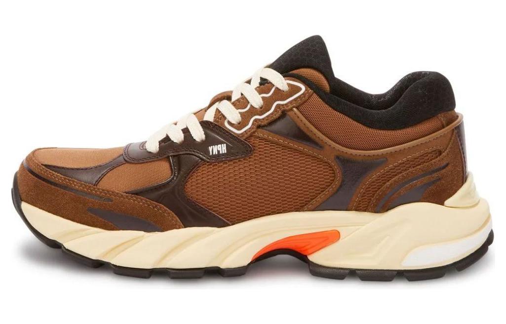 Heron Preston Low 'Brown Leather' HMIA027F23FAB0026064