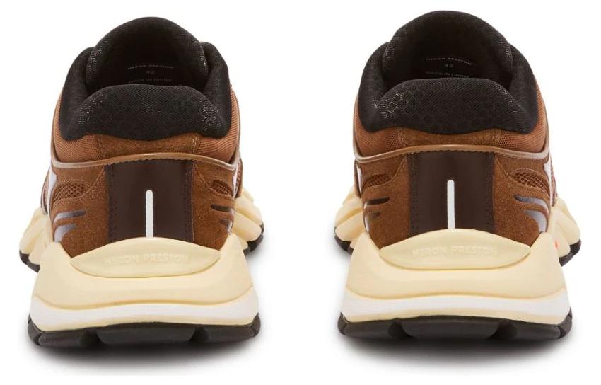 Shop Heron Preston Low 'Cuero Marrón' HMIA027F23FAB0026064