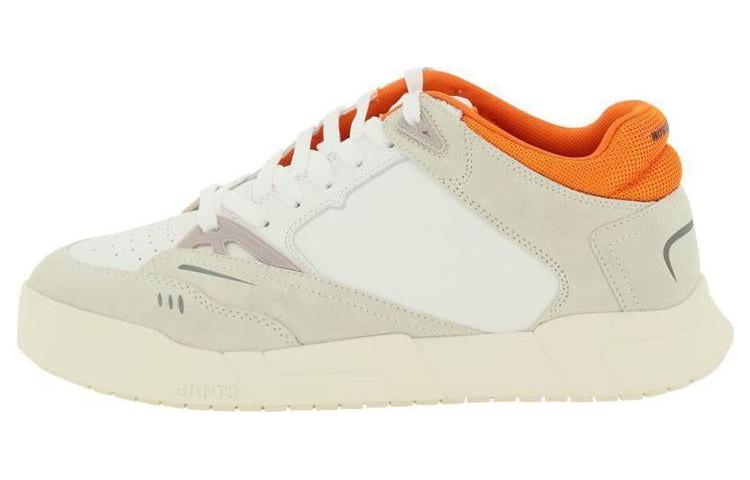 Heron Preston Low Top 'Orange White' HMIA025F22LEA0012001
