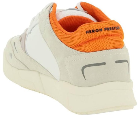 HERON PRESTON 系帶圓頭 低筒 板鞋 男款 橙白色 Shop HERON PRESTON 系帶圓頭 低筒 板鞋 男款 橙白色