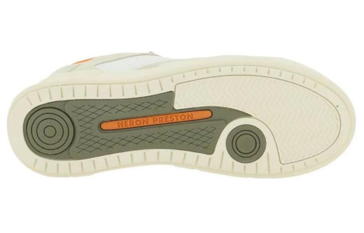 Purchase Heron Preston Baskets Basses ''Orange Blanc'' HMIA025F22LEA0012001