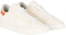 Heron Preston Low Top Kulit Sneaker 'Putih Oren' HMIA017S22LEA0010120