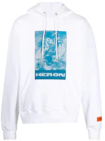 Heron Preston Minimal Graphic Hoodie White () HMBB015R21JER0020145 Heron Preston Minimal Graphic Hoodie White () HMBB015R21JER0020145