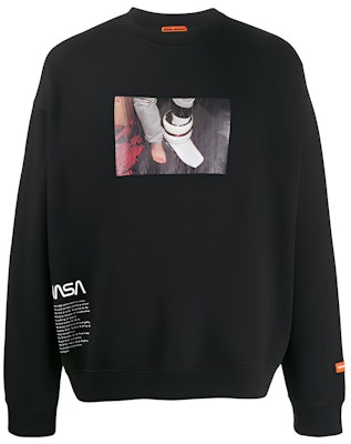 Sudadera Negra HERON PRESTON NASA para Hombre de Algodón con Gráfico HMBA003F198080191088 Buy Sudadera Negra HERON PRESTON NASA para Hombre de Algodón con Gráfico HMBA003F198080191088